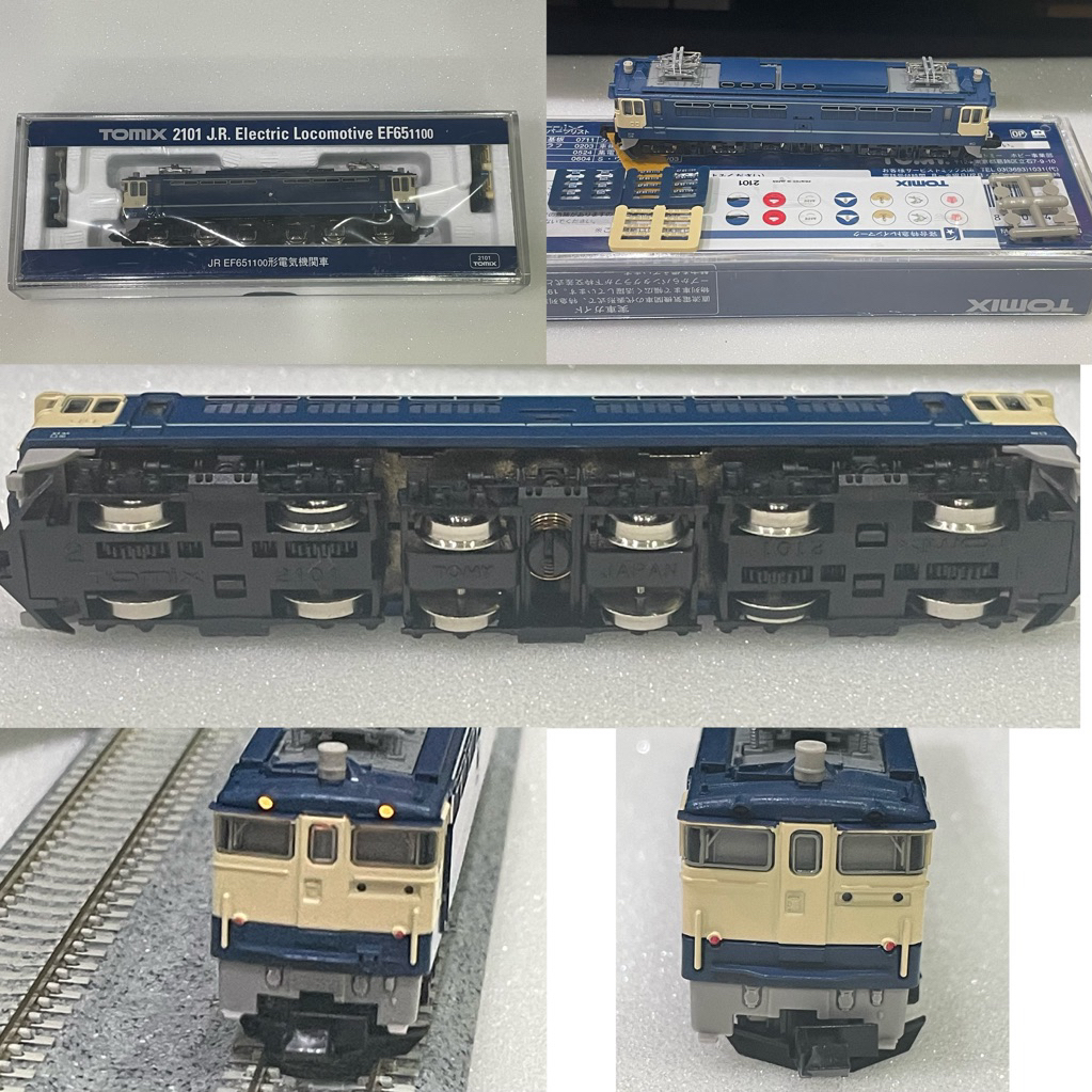 TOMIX EF30 EF58 EF65 EF71 EF81 ED76 ED76 DF50 電氣機關車N規鐵道