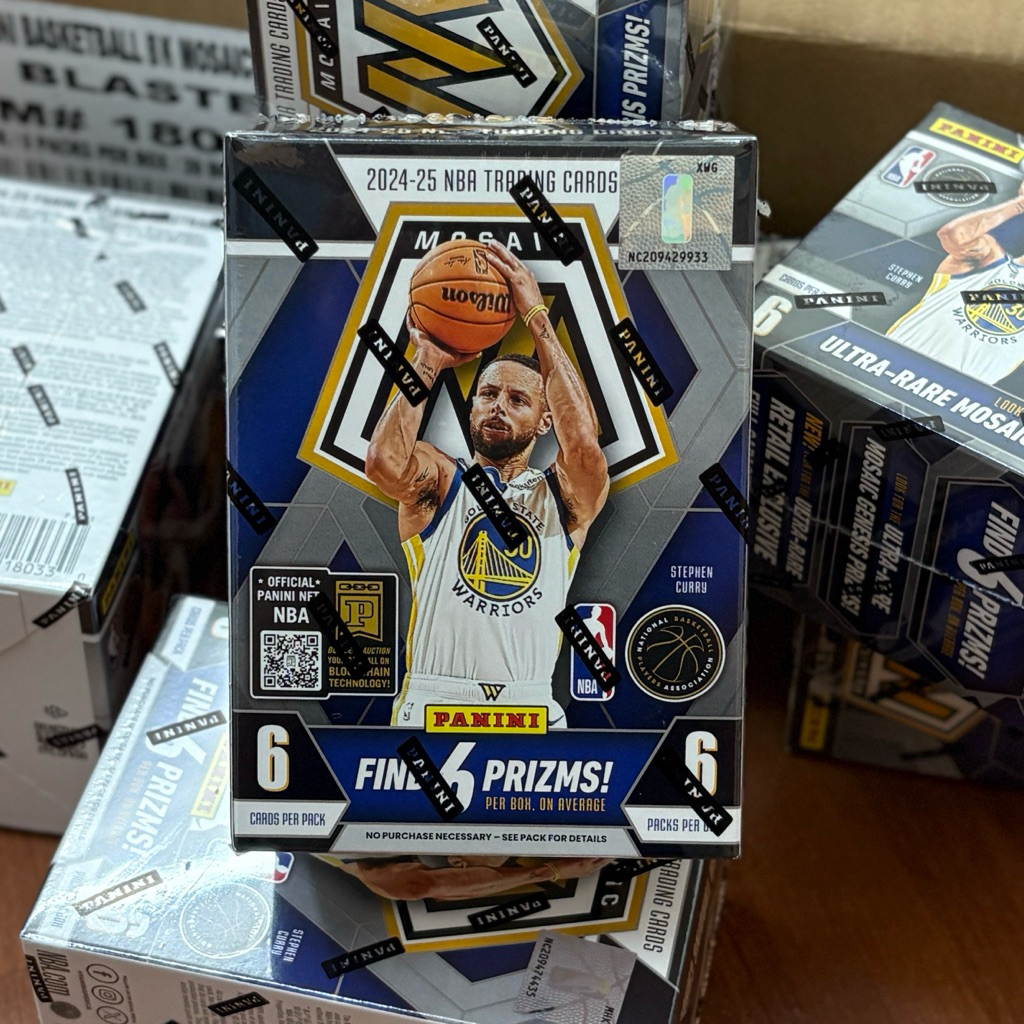 全新現貨 2024-25 Panini NBA Mosaic Blaster Box 未拆封完封盒 抽Genesis等 | 蝦皮購物
