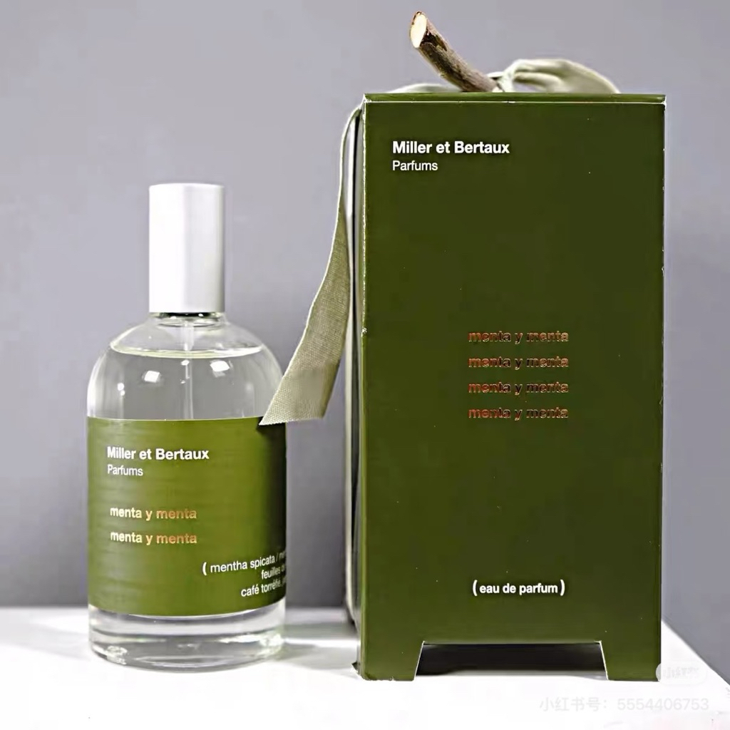 預購【Miller Et Bertaux】Menta y Menta 雙生薄荷淡香精100ml | 蝦皮購物