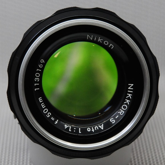NIKON NIPPON KOGAKU NIKKOR-S.C 5cm F1.4 50mm F1.4 LENS 4 S MOUNT SLIVER CLA'd