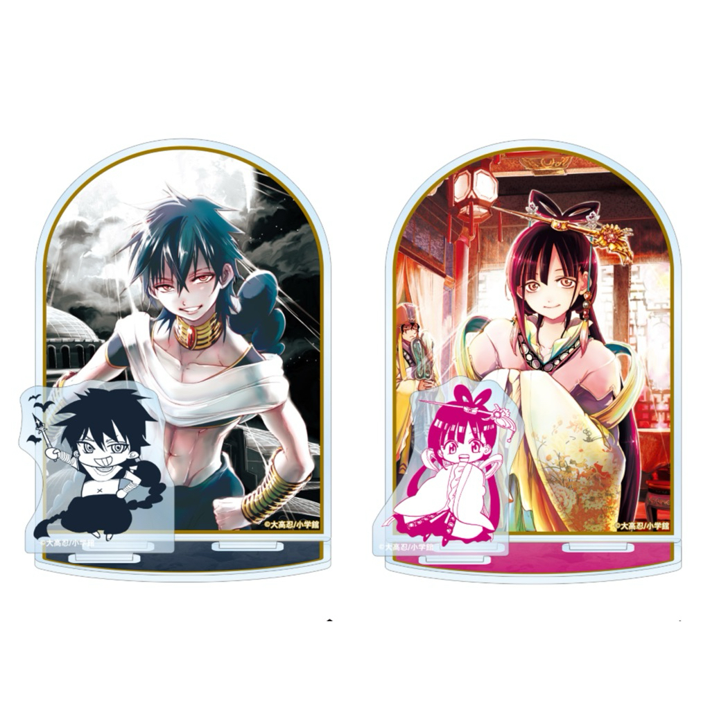 魔奇少年 MAGI 魔笛 立牌 原畫 裘達爾 練紅玉 | 蝦皮購物