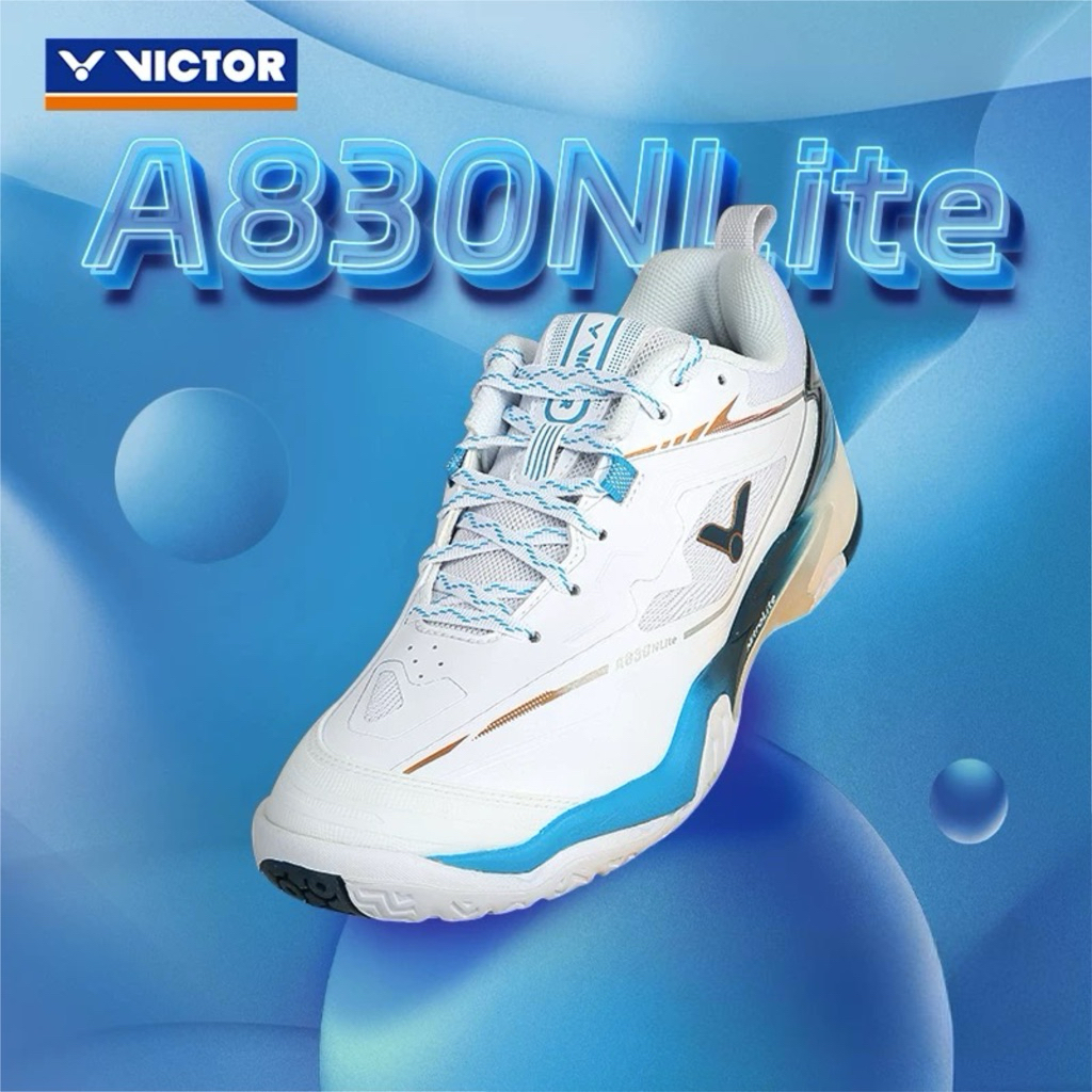SOSA羽球超市｜VICTOR 勝利A830NLite 超寬楦氮氣注入科技羽球鞋A830NL