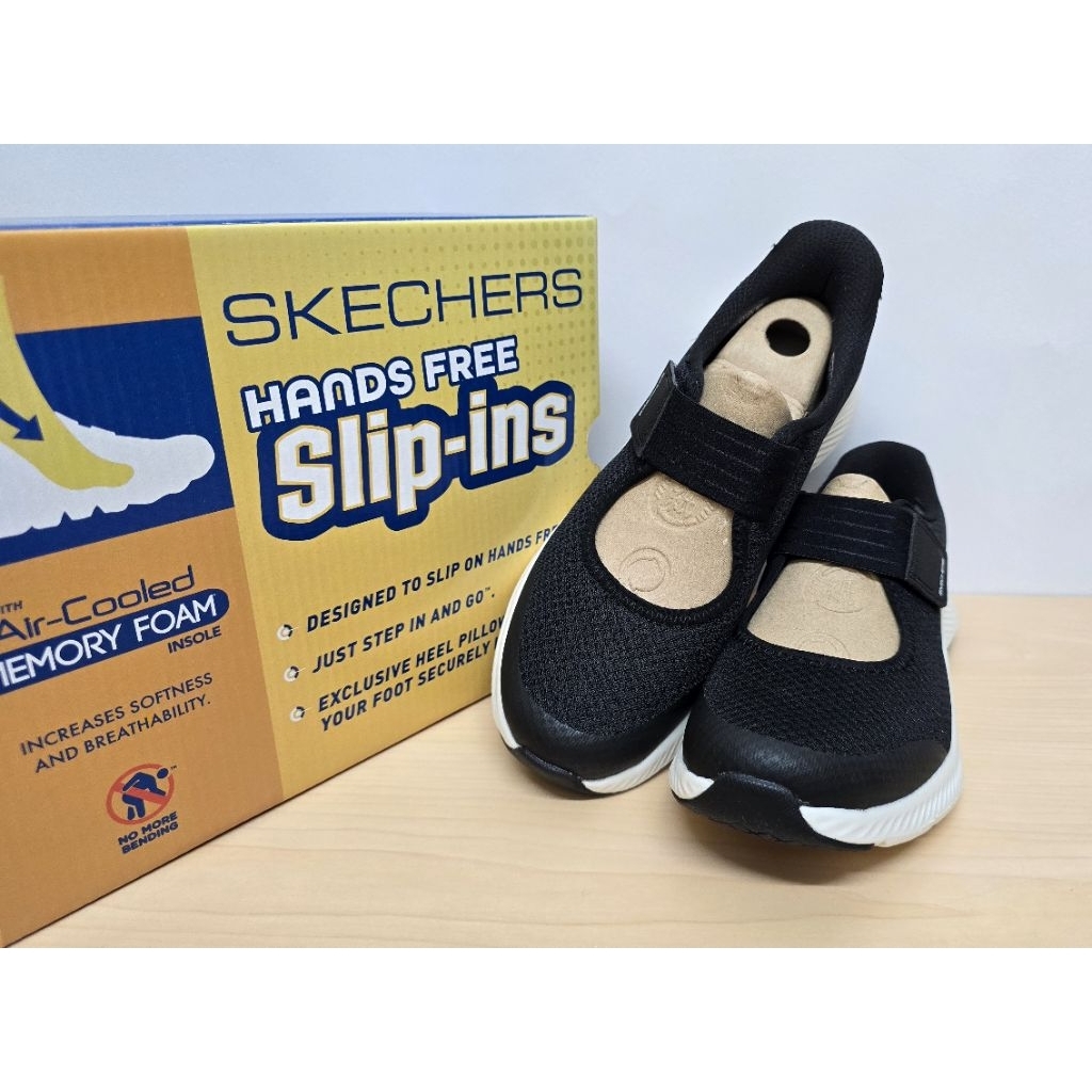 ✩Pair✩ SKECHERS 104665/BKW 女休閒走路鞋娃娃鞋VAPOR FOAM MOVE 瞬