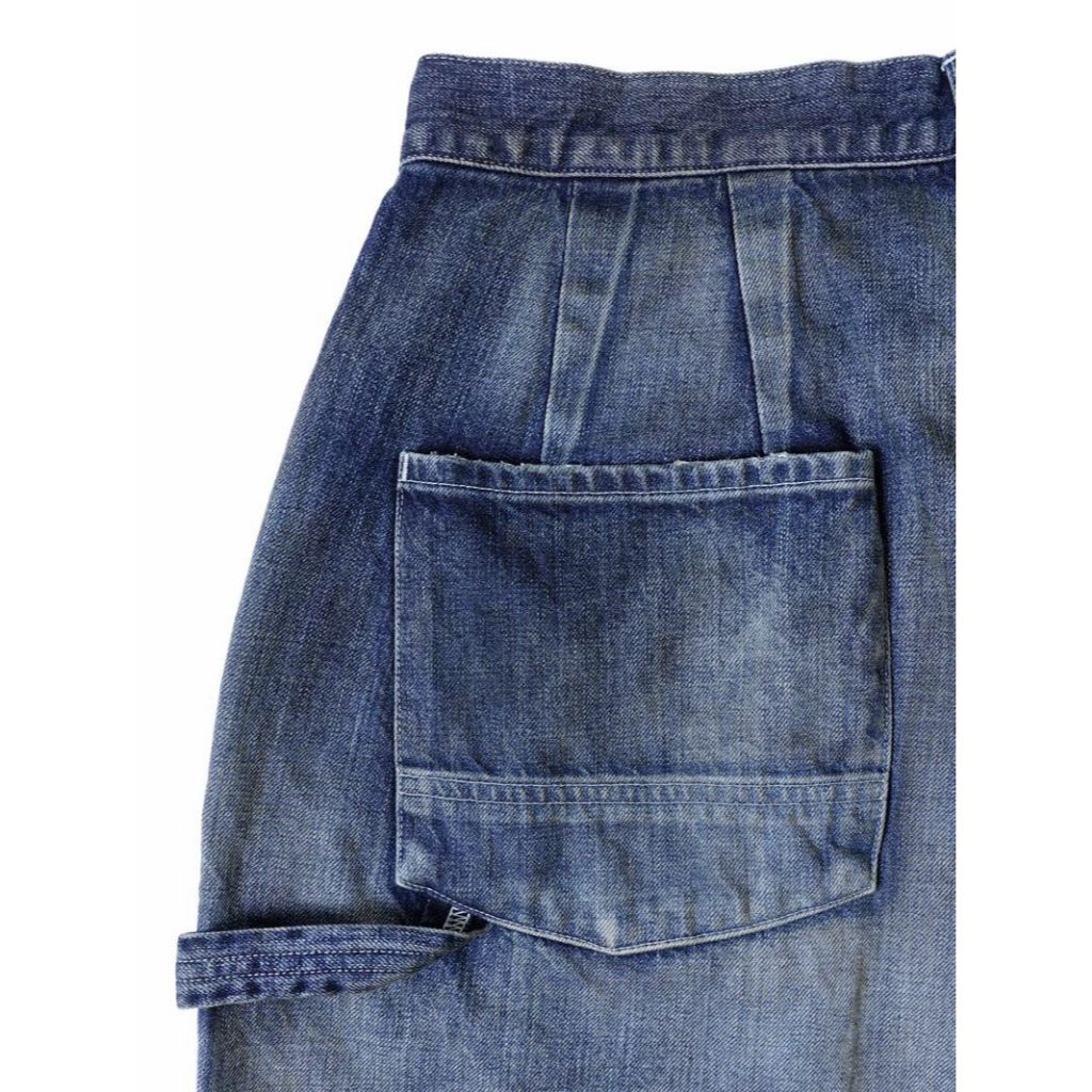 日貨代購CITY】 ANCELLM 1LDK BOXY DENIM PAINTER SHORTS EX 牛仔短褲