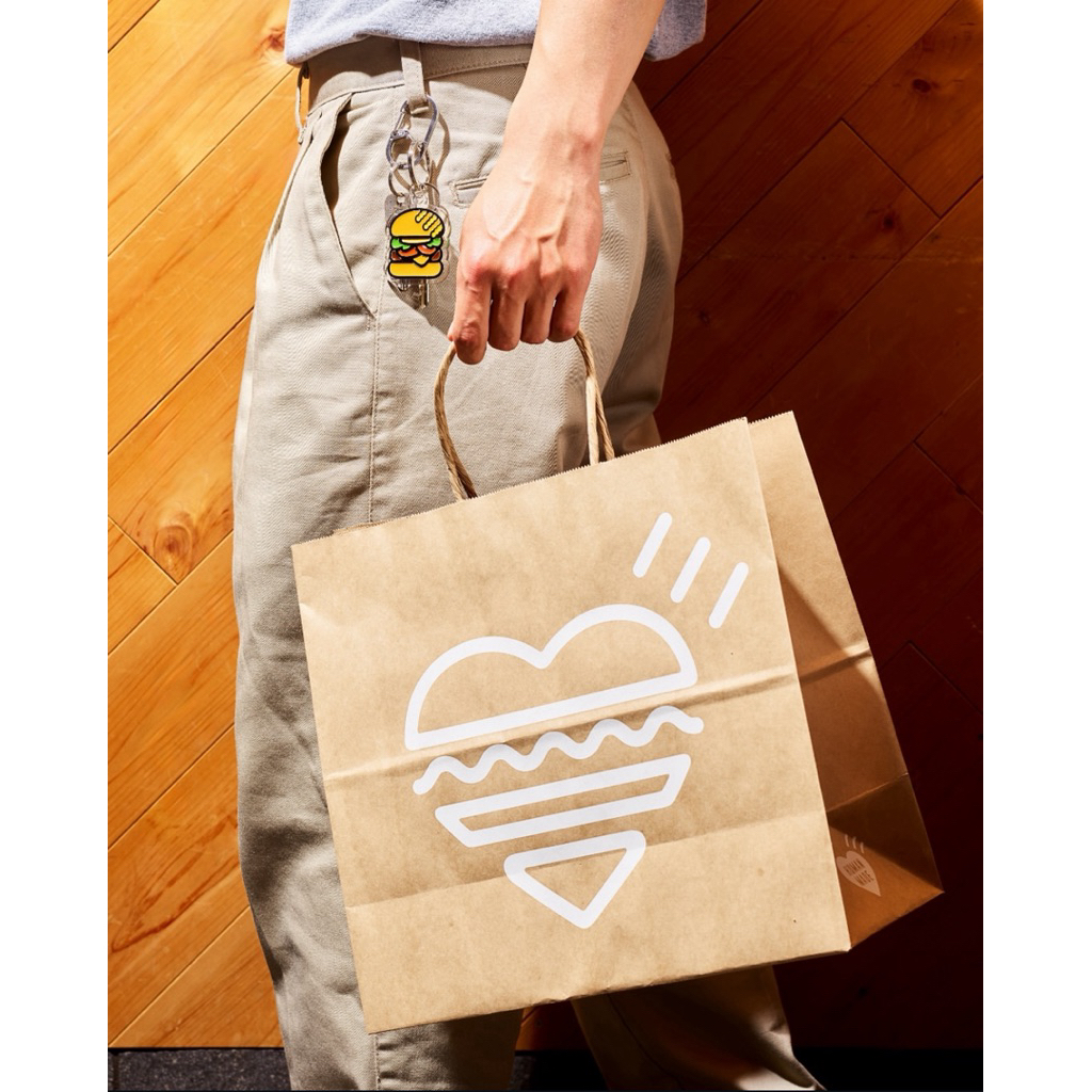 Étui Burger Pass Beige HUMAN MADE X Shake Shack - Neuf Avec étiquettes