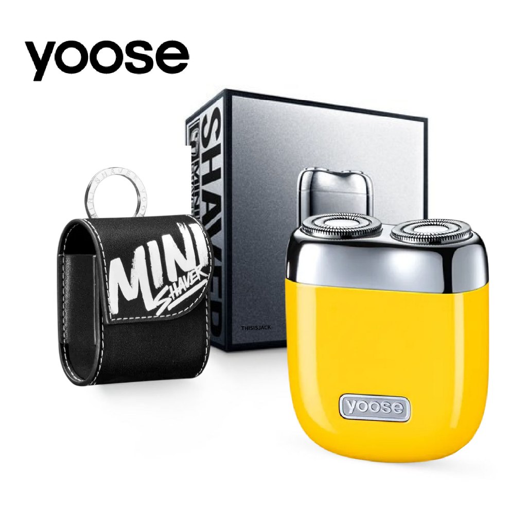隔日到貨】yoose 有色電動刮鬍刀禮盒／Mini 2.0全合金隨身電動刮鬍刀