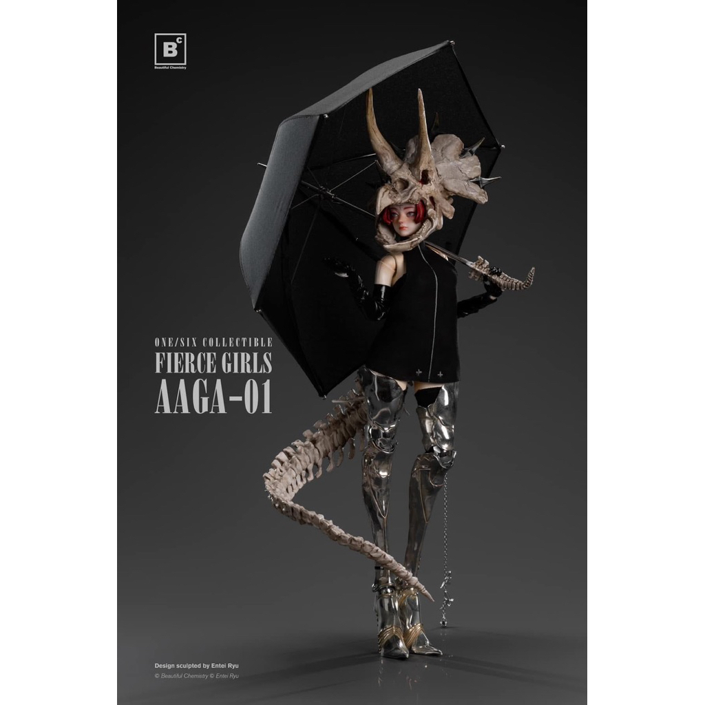 BeautifulChemistryxEntei1/6王城の守護者AAGA-01 全新未拆Beautiful Chemistry x Entei Ryu 1/6 兇猛少女王城守衛AAGA
