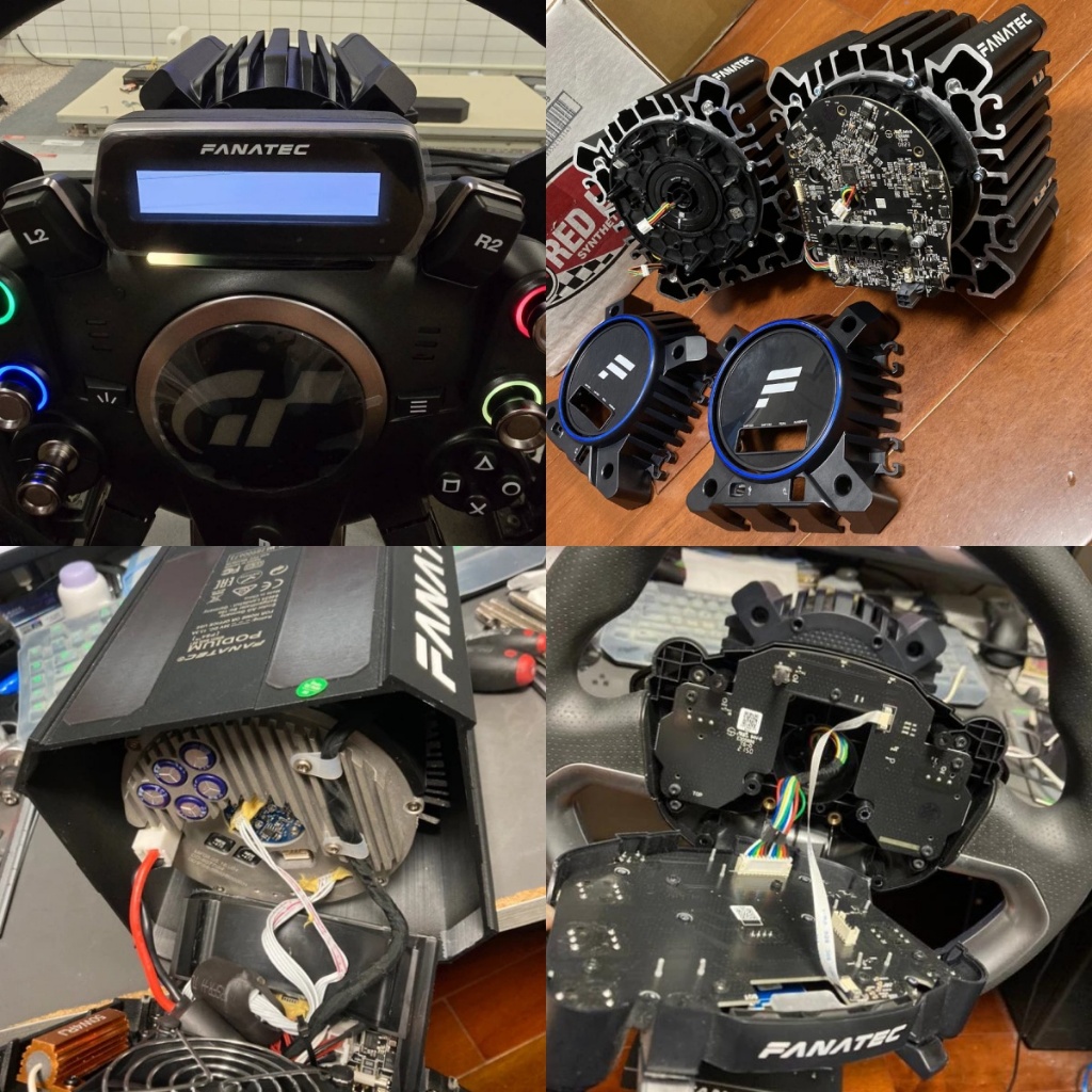Fanatec水貨維修DD PRO過熱當機不開機冒煙臭味燒焦味DD1 DD2方向盤DDPRO Extreme CSL排檔 | 蝦皮購物