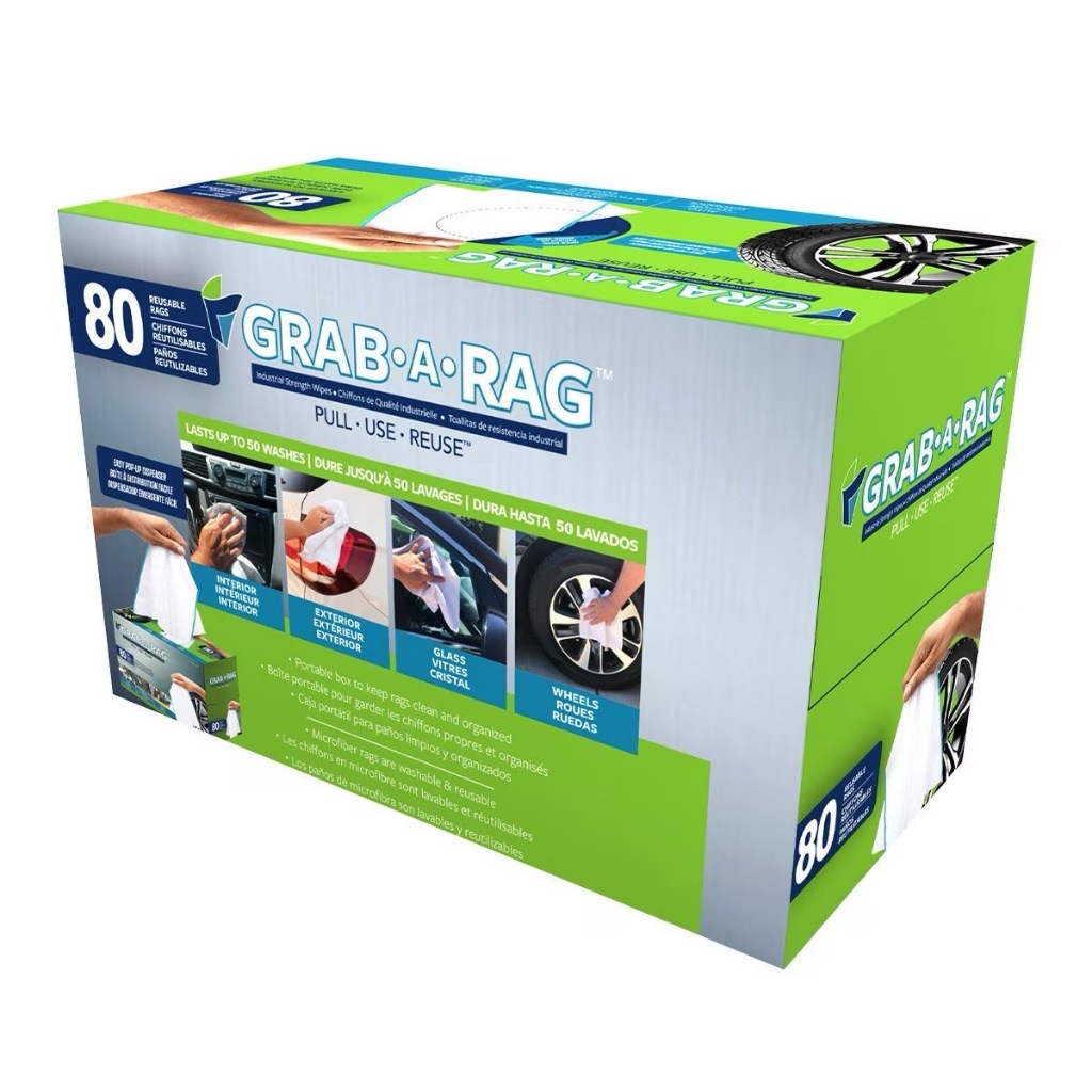 GRAB-A-RAG 拋棄式超細纖維擦拭布 抹布 單入販售 #1433889 #148155 | 蝦皮購物