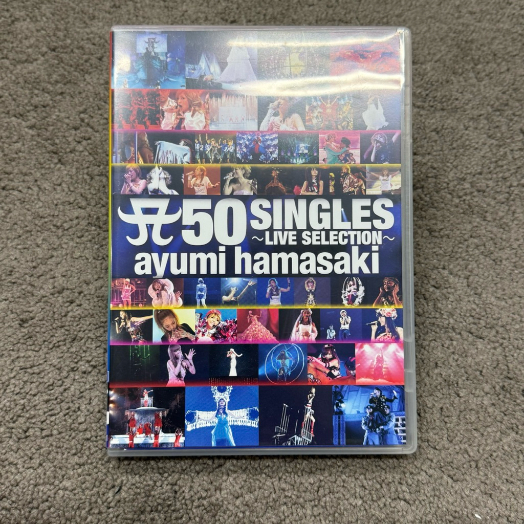 日版 濱崎步Ayumi Hamasaki 50 singles live selection 演唱會 DVD | 蝦皮購物