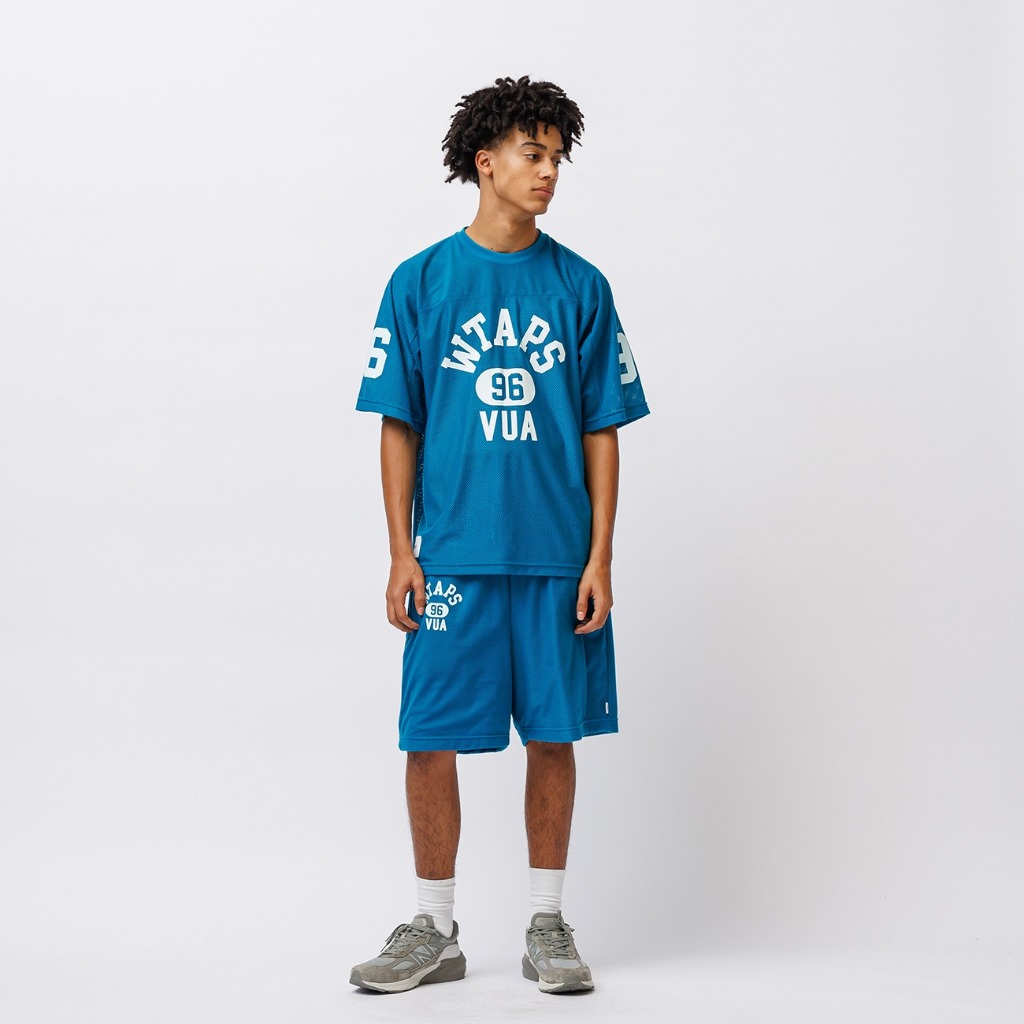 AirRoom 正品現貨2025SS WTAPS QB / SS / POLY 網眼短袖球衣短T | 蝦皮購物