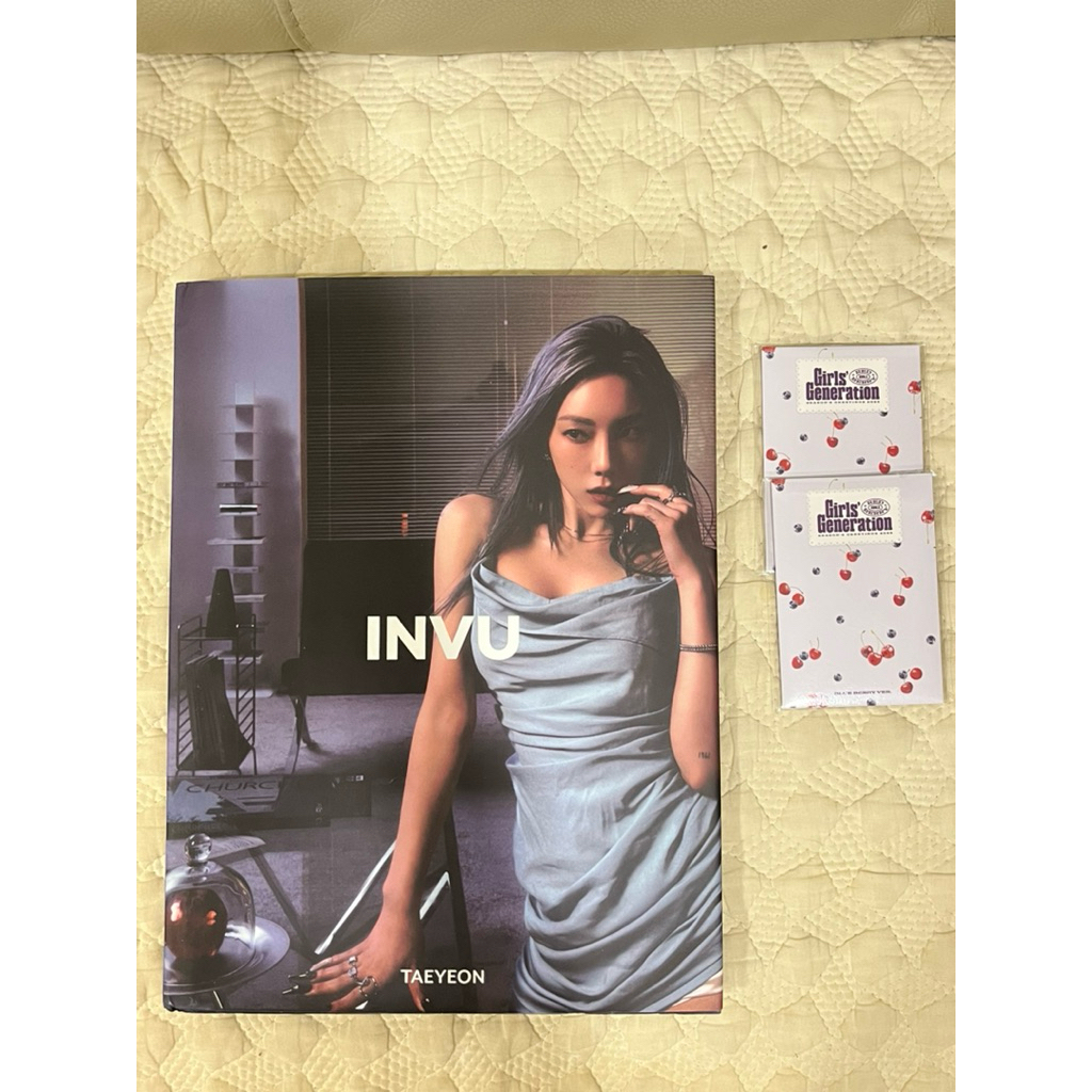 少女時代 Taeyeon 太妍 INVU 專輯 限量版 空專 年曆後續隨機卡包 | 蝦皮購物