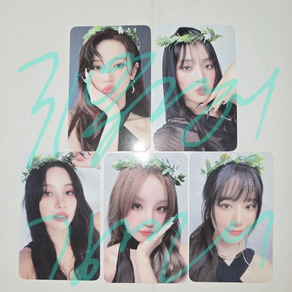 現貨出售(G)I-DLE 正規二輯TWO WM1.0 預售特典卡小卡薇娟米妮小娟雨琦
