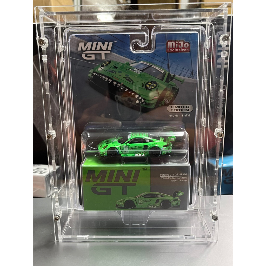 MINI GT 吊卡螺絲保護盒 吊卡壓克力展示盒( 不含吊卡車模 只有壓克力) | 蝦皮購物