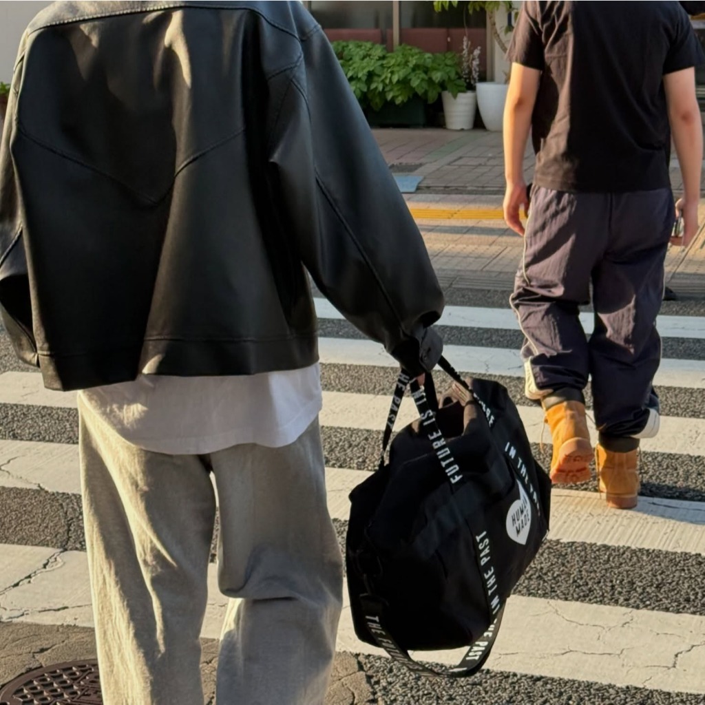 AXEL〗HUMAN MADE SKATE DUFFLE BAG 經典愛心款斜背包旅行包大容量手提