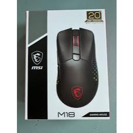 MSI Gaming Mouse M18 無線電競滑鼠 黑色 | 蝦皮購物