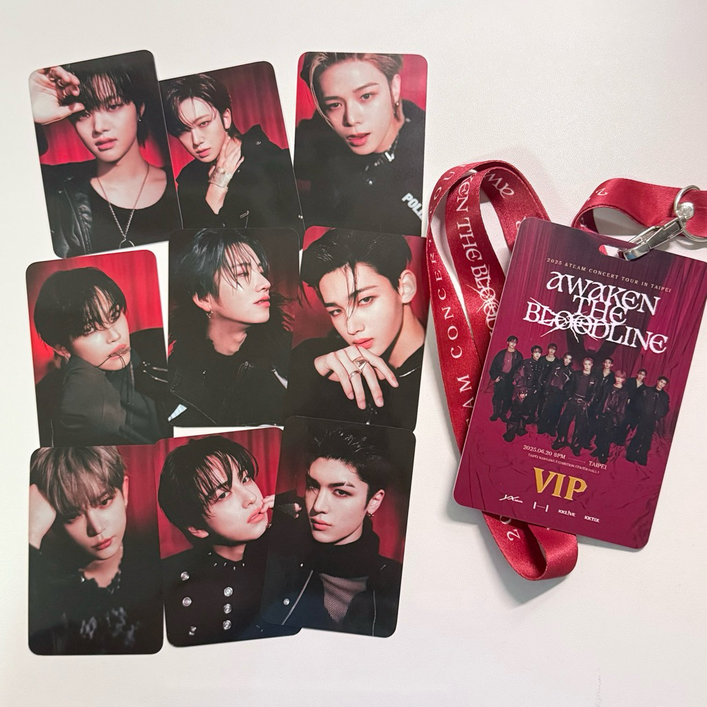 &TEAM 台北 台湾 VIP限定トレカ &team 台北場vip限定小卡入場小卡吊牌小卡王奕翔Nicholas 台灣場| 蝦皮購物