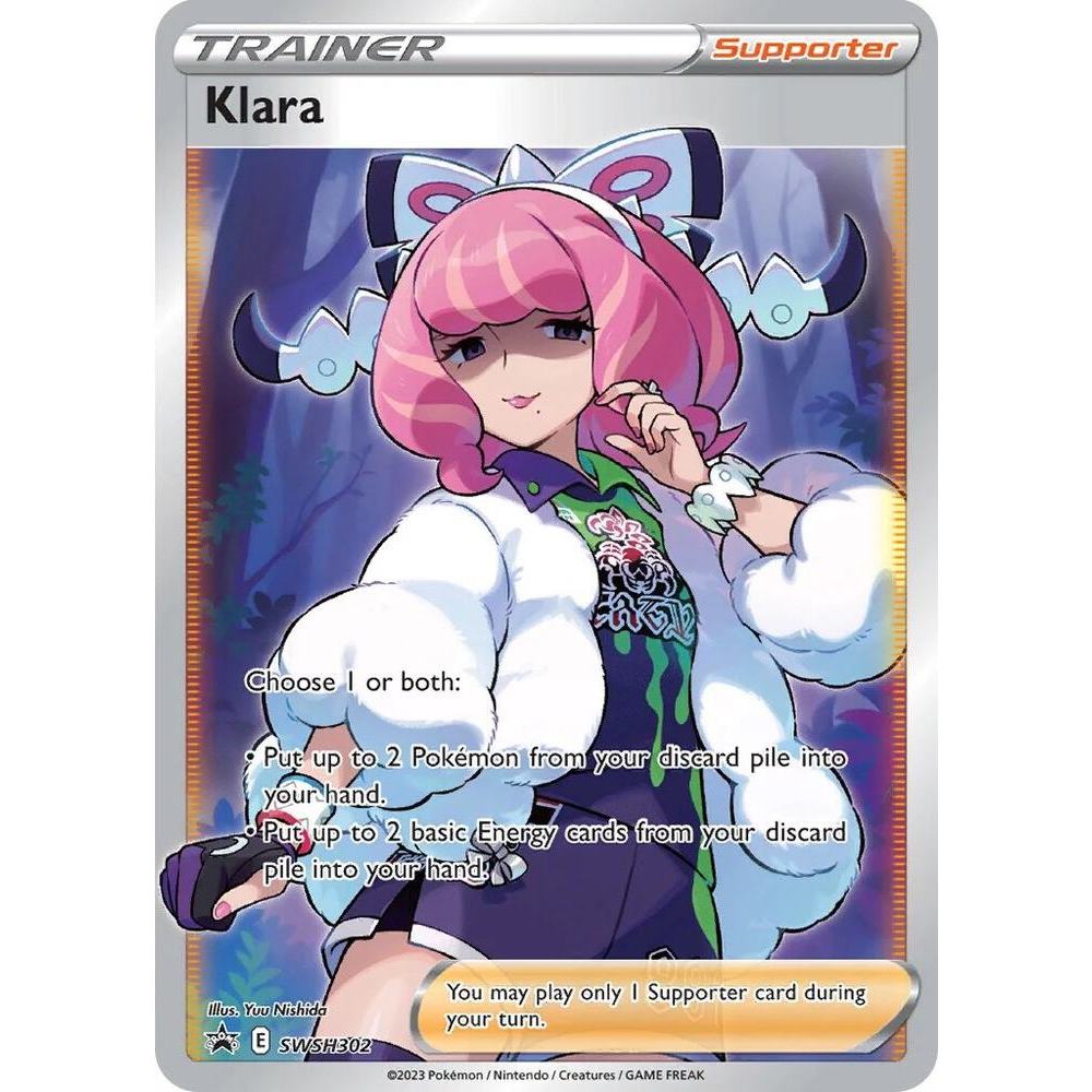 卡牌の森】克拉拉SR Klara SWSH 302 英文卡PTCG寶可夢國際版| 蝦皮購物
