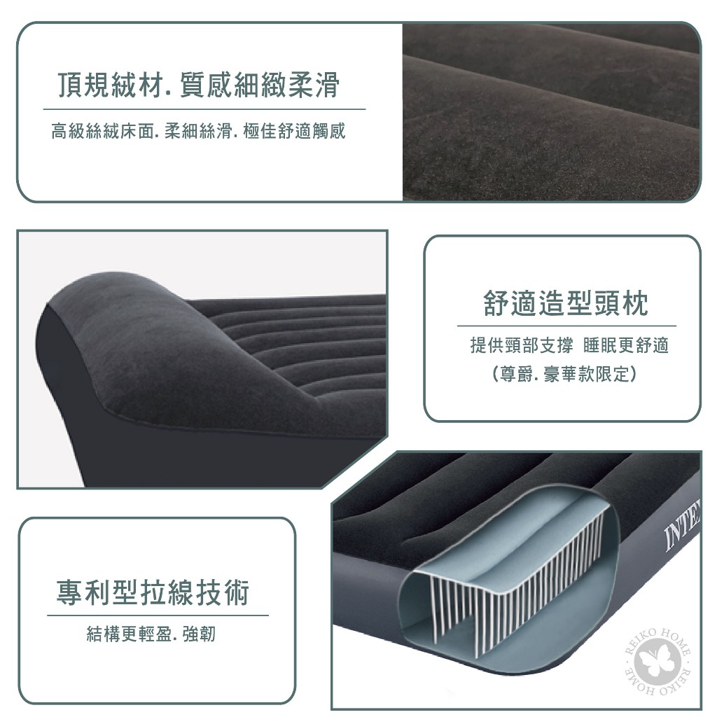 INTEX 自動充氣床墊評價與推薦：露營、外宿、看護都適合嗎？尺寸與版本一次看 (7/11)