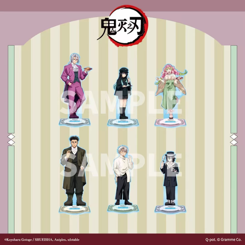 免運 ANIPLEX Q-pot.x鬼滅之刃 立牌 第二彈 時透無一郎 甘露寺蜜璃 小芭內 行冥 實彌 宇髄天元 周邊 | 蝦皮購物