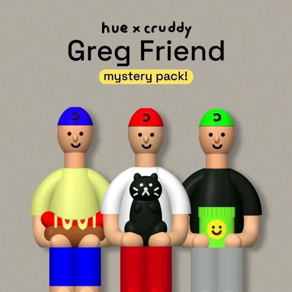 現貨｜泰國 文創聯名款 限量 Greg Friend Mystery Pack 盲包 隨機 組裝鑰匙圈 吊飾 | 蝦皮購物