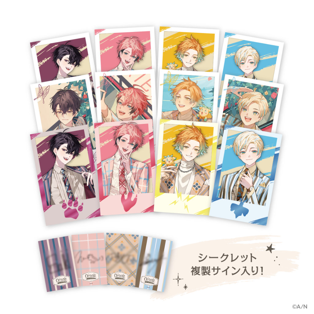現貨】にじさんじ彩虹社Oriens HEROES 二週年拍立得佐伯イッテツ赤城