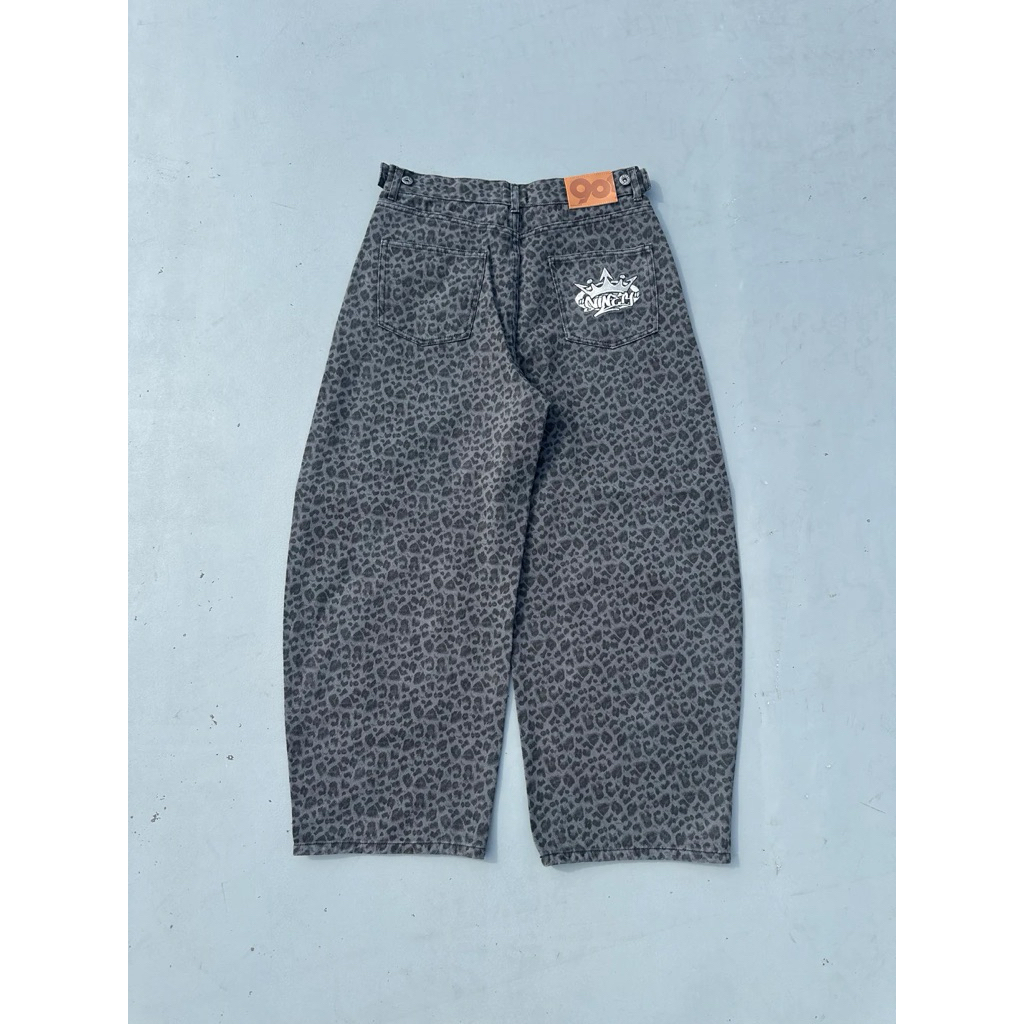 9090 King Logo Assort Ballon Buggy Pants | 蝦皮購物