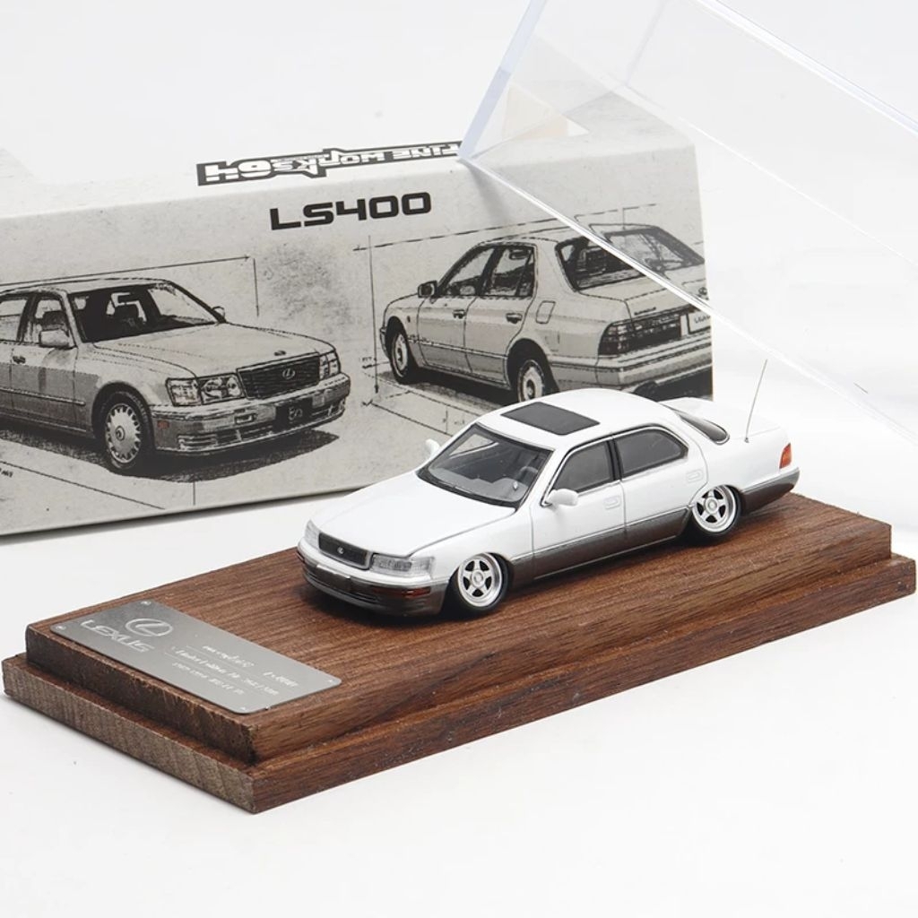 (現貨) Fine Works 1:64 LEXUS LS400 低趴版 白色 | 蝦皮購物
