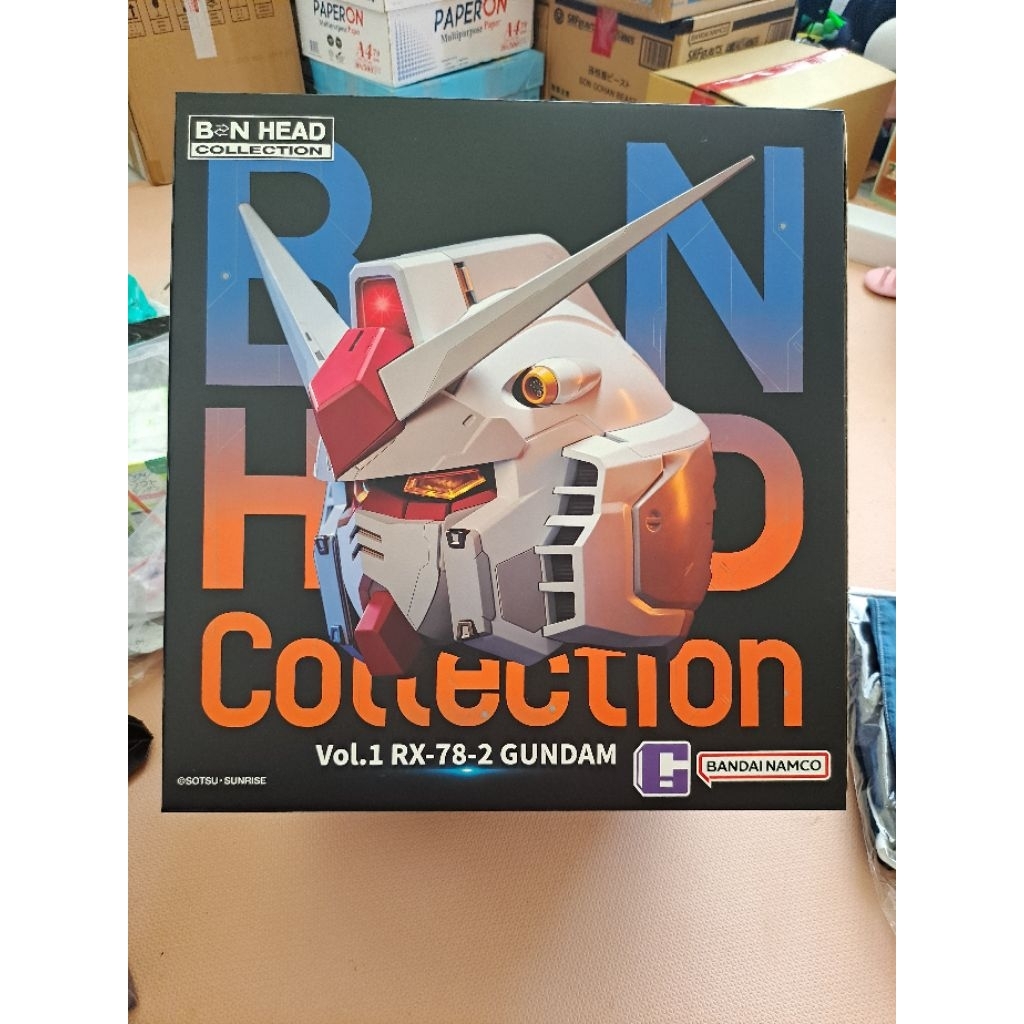 BON HEAD COLLECTION Vol.1 RX-78-2 GUN DAM BANDAI NAMCO 超大鋼彈頭 | 蝦皮購物