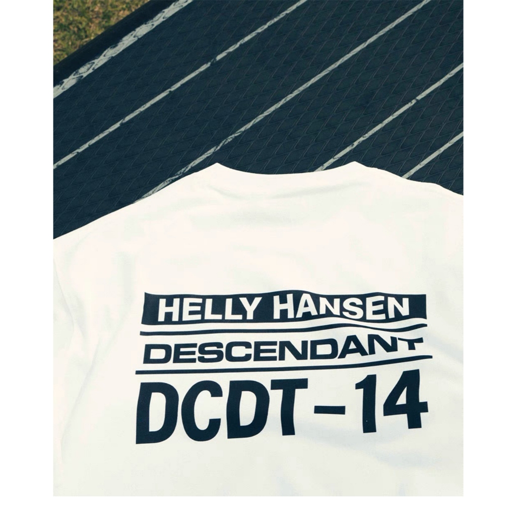 HH×DCDT DESCENDANT聯名HELLY HANSEN UpDRIFT SS TEE 純棉圓領寬鬆印花
