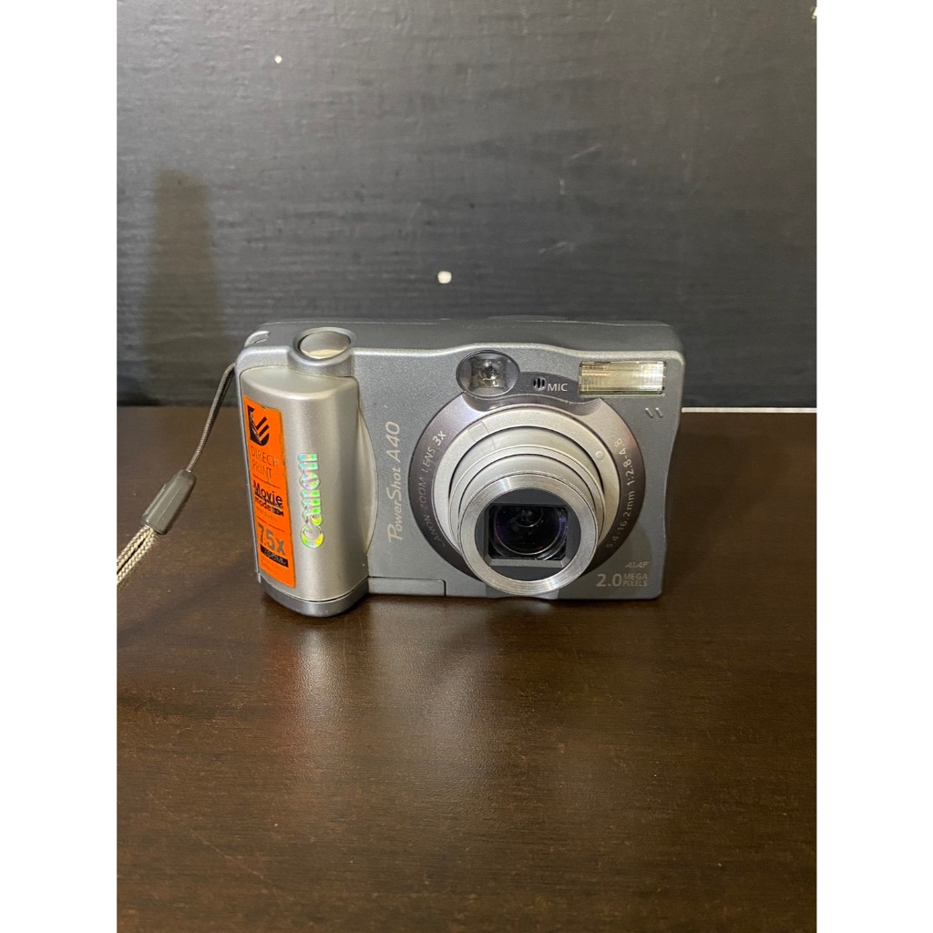山姆玩具城] Canon Powershot A40 CCD 數位相機X662 | 蝦皮購物