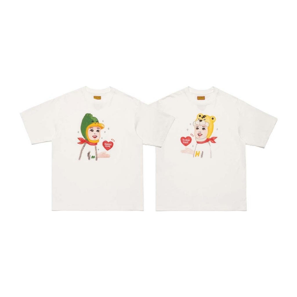 AirRoom 正品2025AW HUMAN MADE x KEIKO SOOTOME 插畫家五月女聯名短T