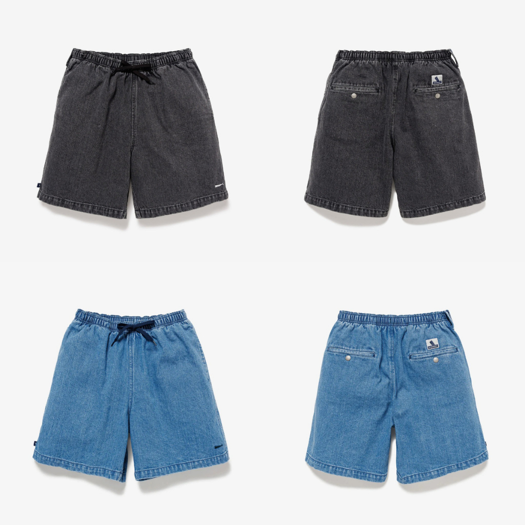 AllenTAPS】DESCENDANT 25SS SHORE DENIM BEACH SHORTS | 蝦皮購物