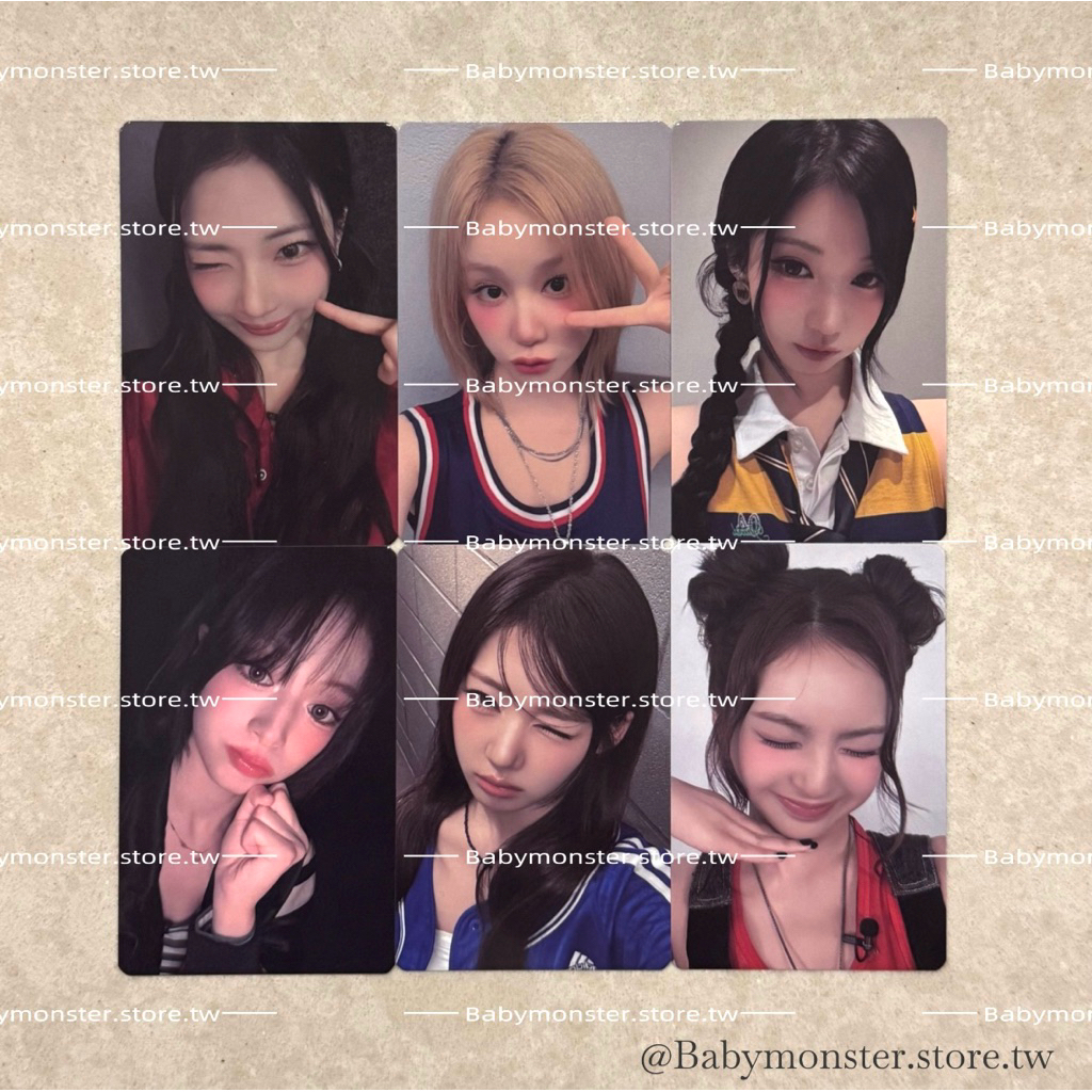 勿下‼️BABYMONSTER 《HOT SAUCE》 辣醬幸運卡K4/MA通路可選成員✓/單