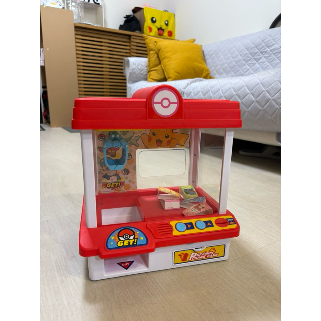 Pokémon新寶可夢抓抓機 夾娃娃機 (朱紫版) 正版 二手 | 蝦皮購物