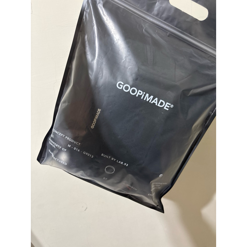 Goopi /“MUB-01” COM Interop Utility Bag/ Shadow/ 輕旅行包袋/全新