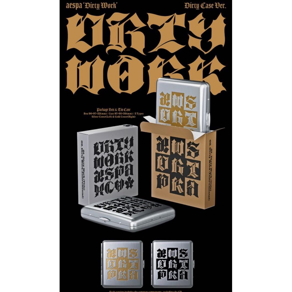 aespa dirty work worker.ver ウィンター　b&n限定 Amazon.co.jp: aespa Dirty Work 1st Single Album Full 5