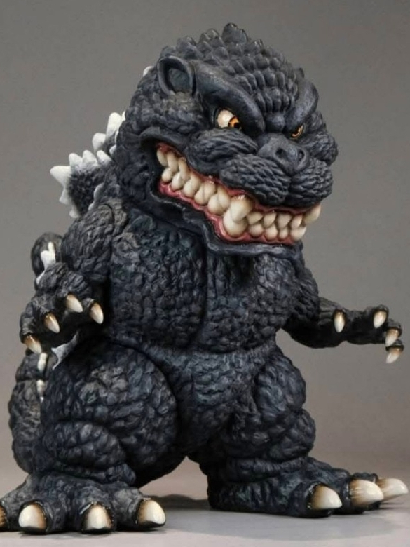 怪獸放題】已拆好物🔥肩胛頭KATA KKS-001 哥吉拉1989 sofubi 彩膠台灣