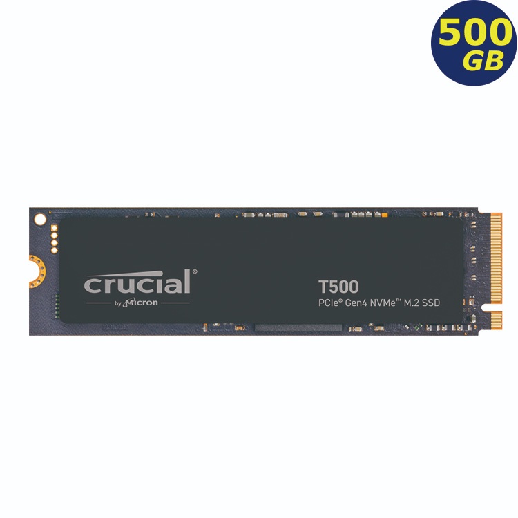 Crucial T500 500GB PCIe Gen4 NVMe M.2 SSD CT500T500SSD8 美光 | 蝦皮購物