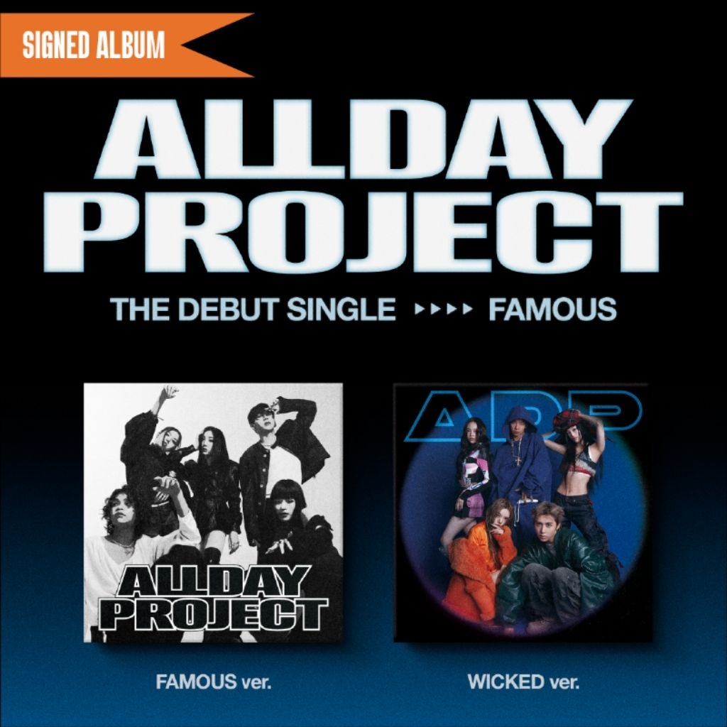 現貨【Mwave / TBL官網】ALLDAY PROJECT 簽名專輯FAMOUS WICKED | 蝦皮購物