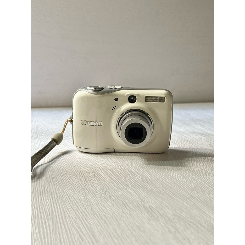 Canon PowerShot E1復古CCD數位麵包機奶白色| 蝦皮購物