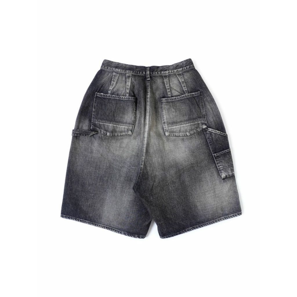 日貨代購CITY】 ANCELLM 1LDK BOXY DENIM PAINTER SHORTS EX 牛仔短褲