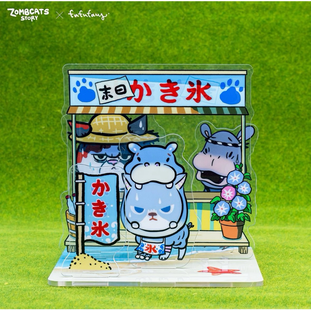 全新現貨」末日貓日常x fufufanny 《猫宝冰喫茶》 聯乘作品