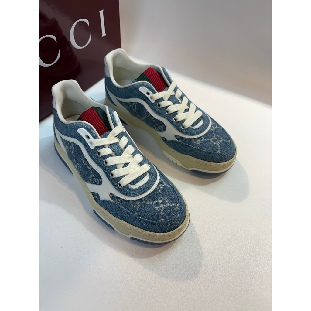 ♚KK SHOP♚ 預購Gucci Re-Web系列女士運動鞋838831 FAEVU 4645 | 蝦皮購物