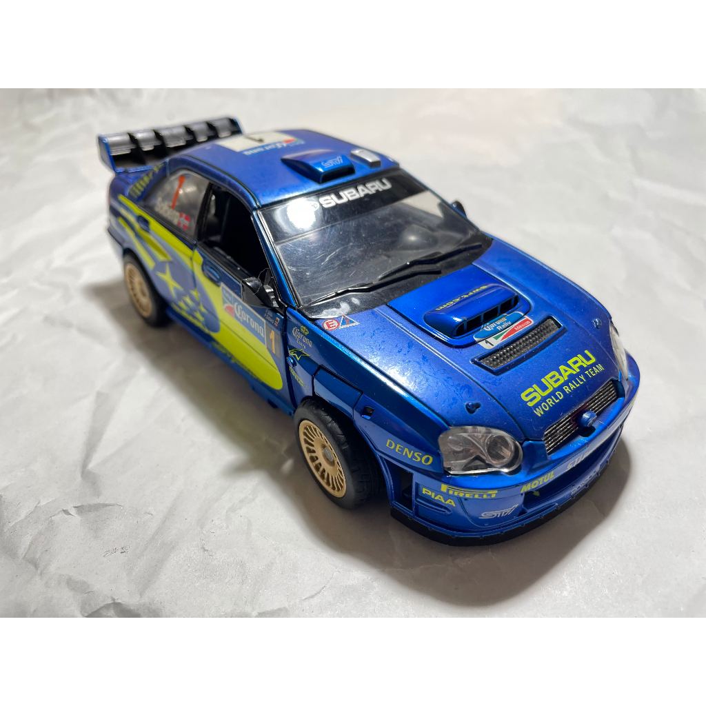 [限量版] 變形金剛 Binaltech BT 07 1號車 煙幕 GT Subaru Impreza WRC2004 | 蝦皮購物