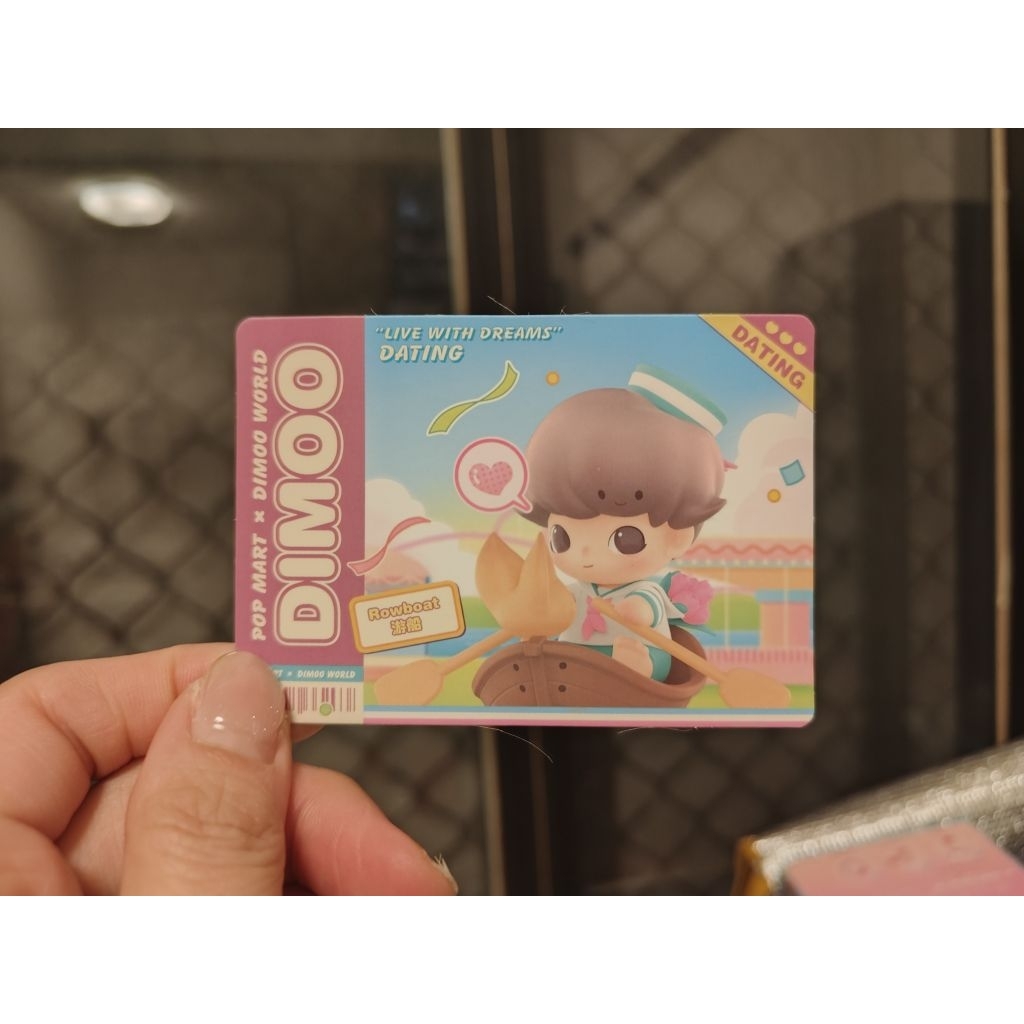 POP MART 泡泡瑪特 DIMOO 約會日系列. 盲盒 公仔 游船 | 蝦皮購物