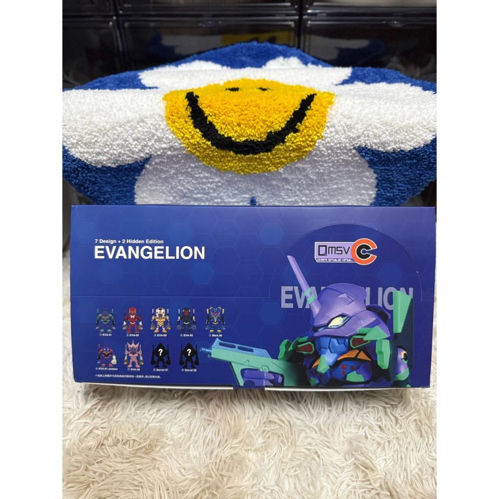 ML][正版現貨] QMSV-C EVA 萬代聯名新世紀福音戰士盲盒初號機二號機零