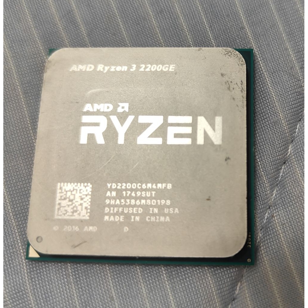 二手 CPU AMD R3-2200GE 適用X570/B550/A520/X470/B450 | 蝦皮購物