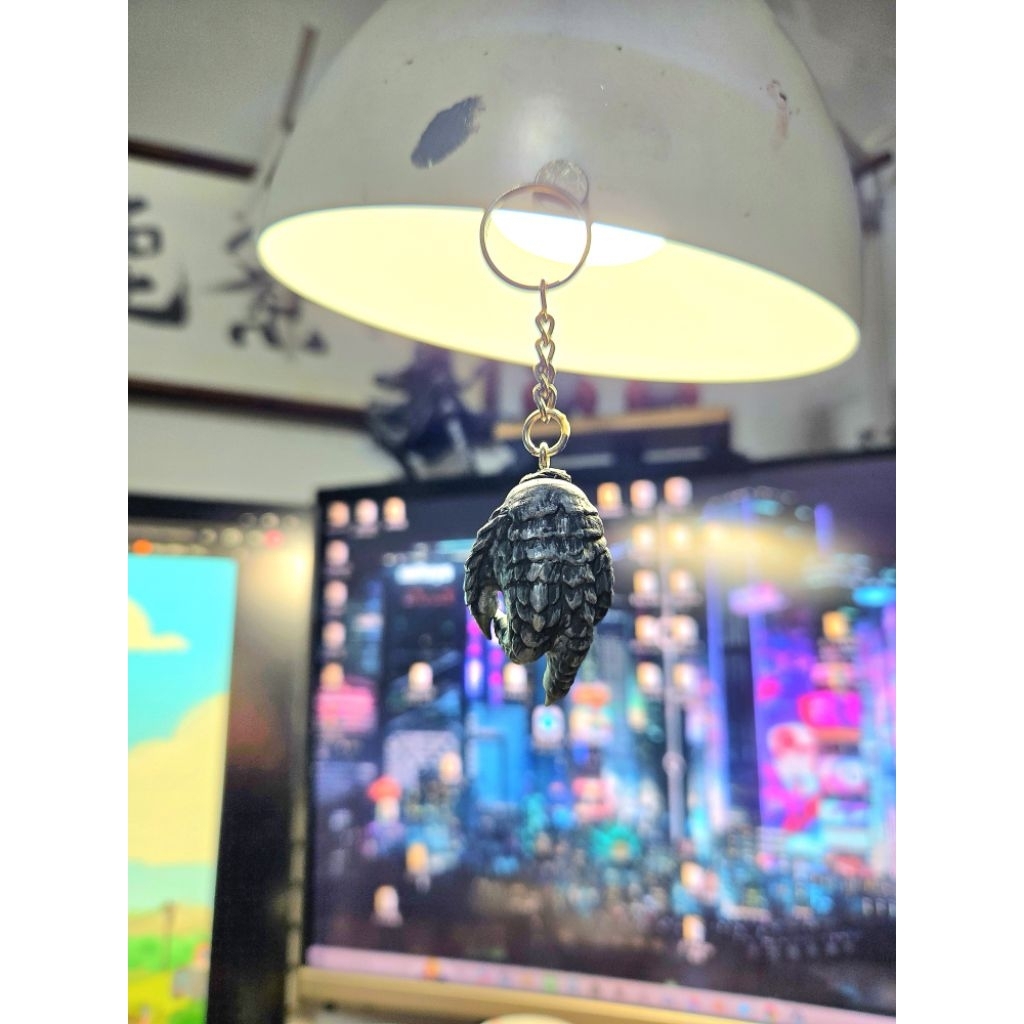 哥吉拉中指 吊飾 鑰匙圈 | 蝦皮購物