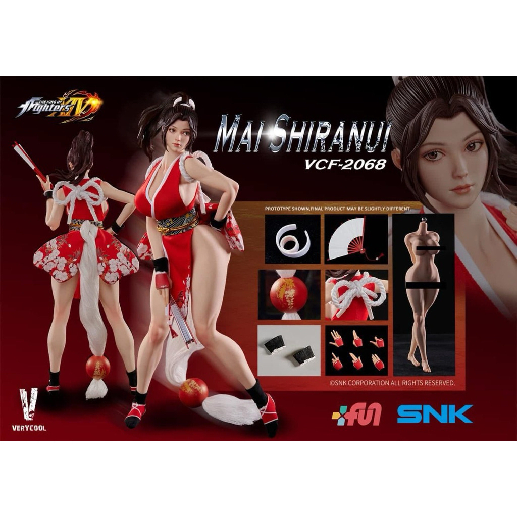 全新未拆VERYCOOL 1/6 不知火舞SNK 拳皇XIV 可動人偶VCF-2068 | 蝦皮購物